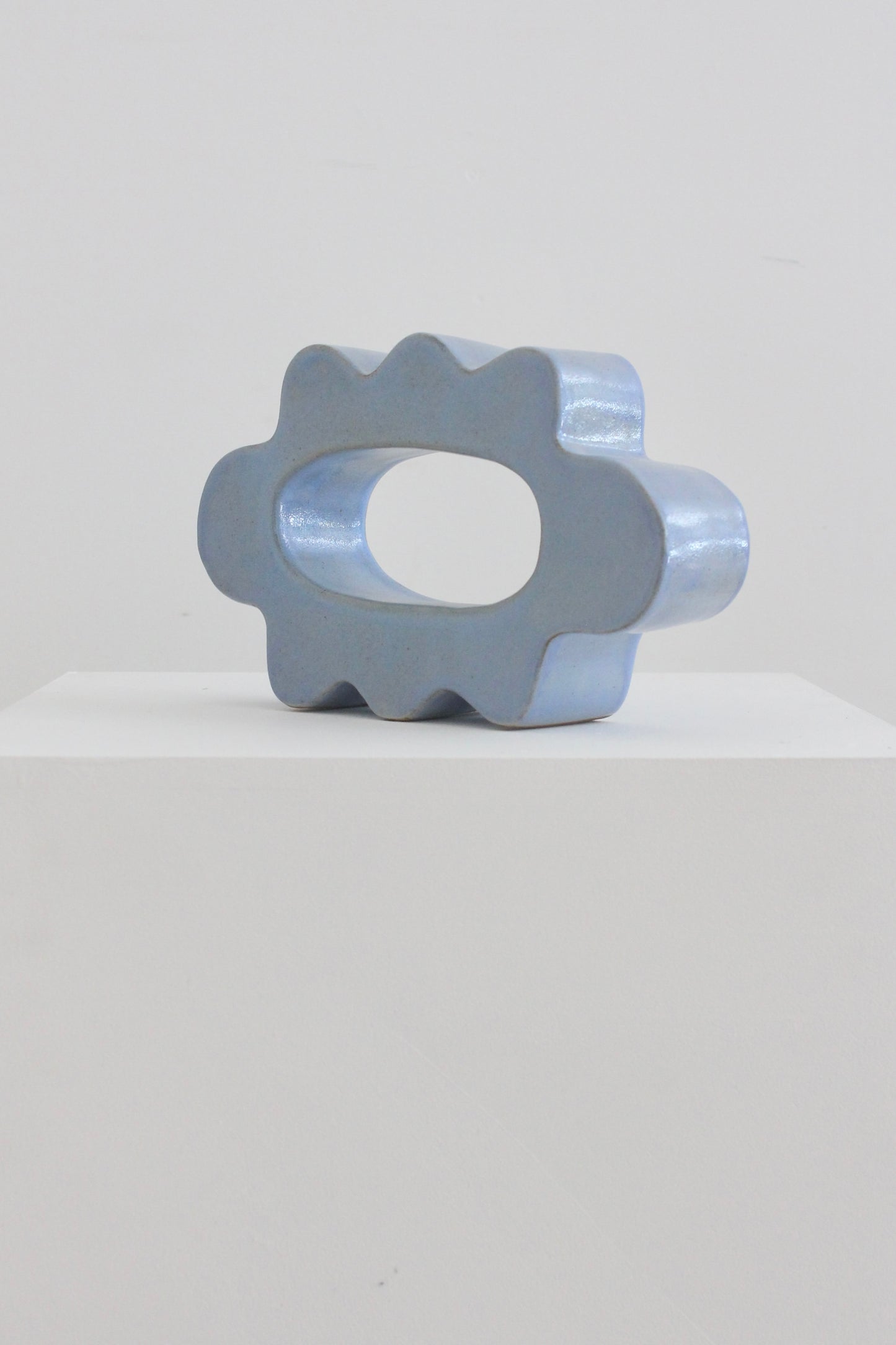 Flower Pal Sculpture - Solid Yearbook Blue