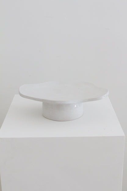 Amoeba Plate - Phantom White