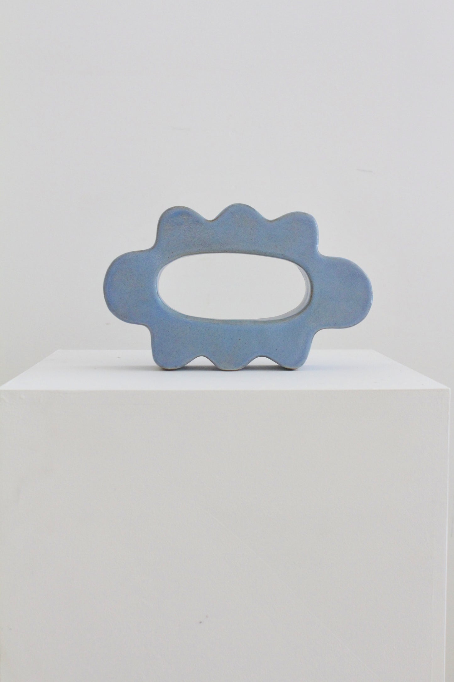 Flower Pal Sculpture - Solid Yearbook Blue