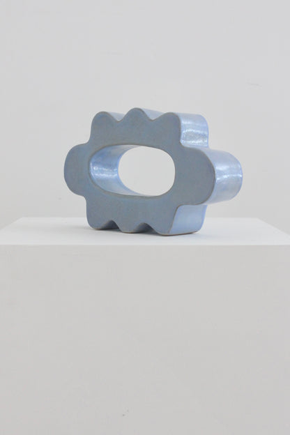 Flower Pal Sculpture - Solid Yearbook Blue