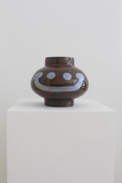 All Smiles Vessel - Caramelised Brown